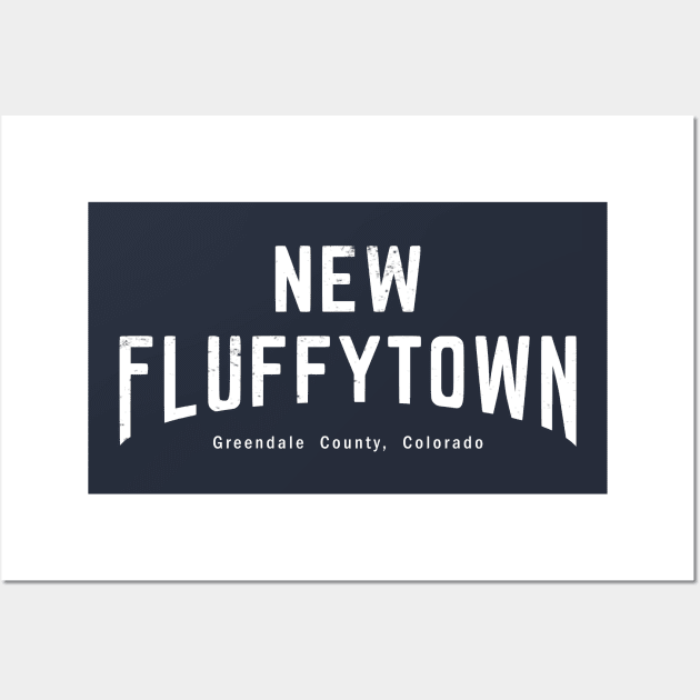 New Fluffytown Wall Art by splode